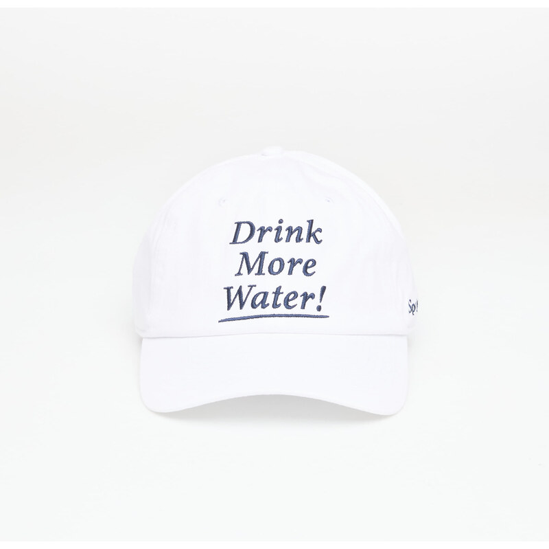 Kšiltovka Sporty & Rich Drink More Water Hat White Universal