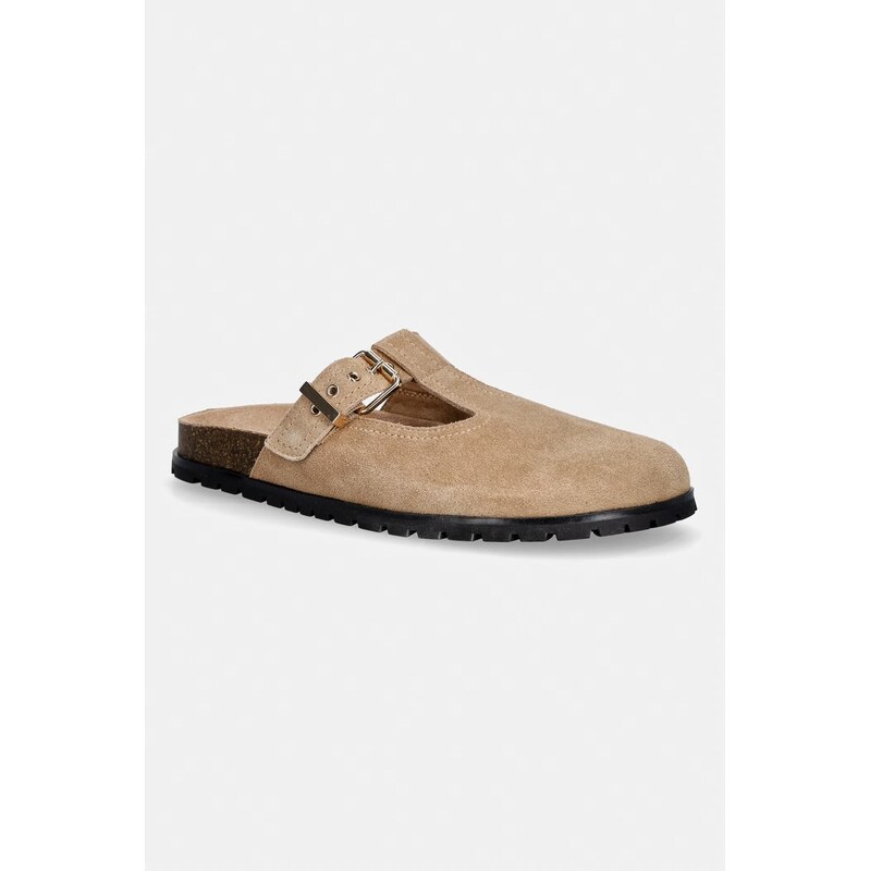 Steve Madden pantofle nazouváky dámské semišové Atticus