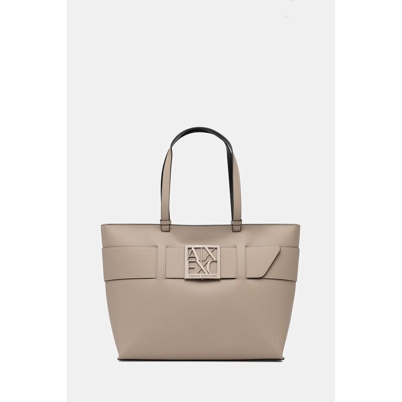 Armani Exchange nákupní taška dámská z imitace kůže