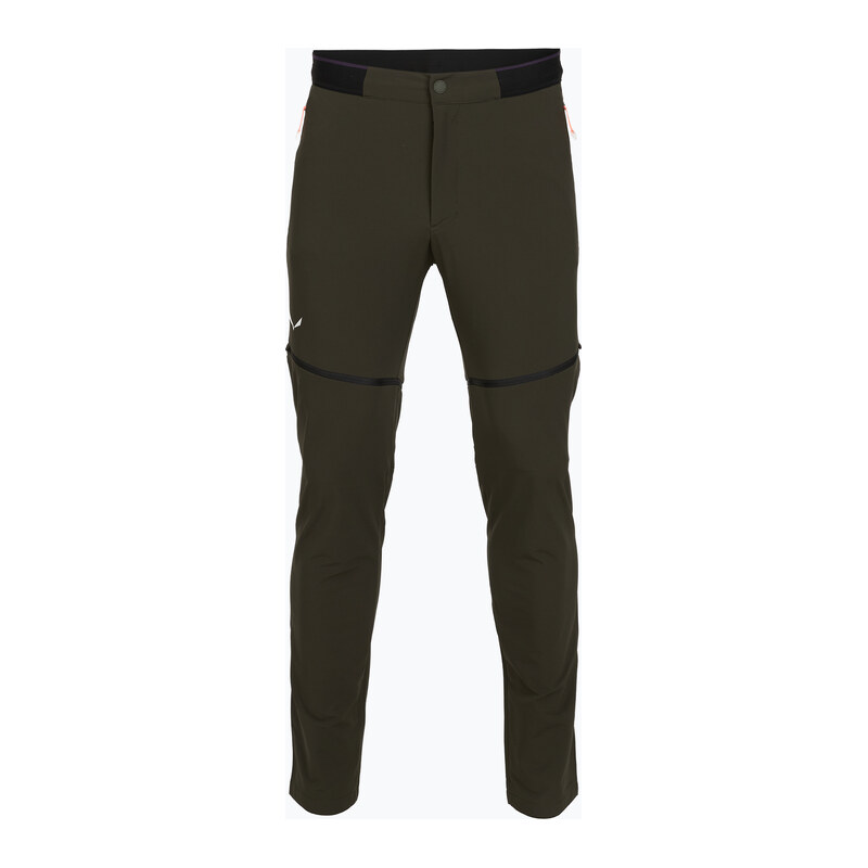 Pánské trekingové kalhoty Salewa Pedroc 3 DST 2IN1 dark olive