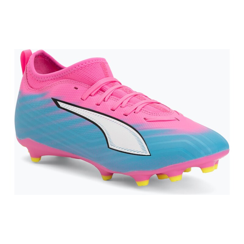 Dětské kopačky PUMA Ultra 6 Match FG/AG Jr poison pink/puma