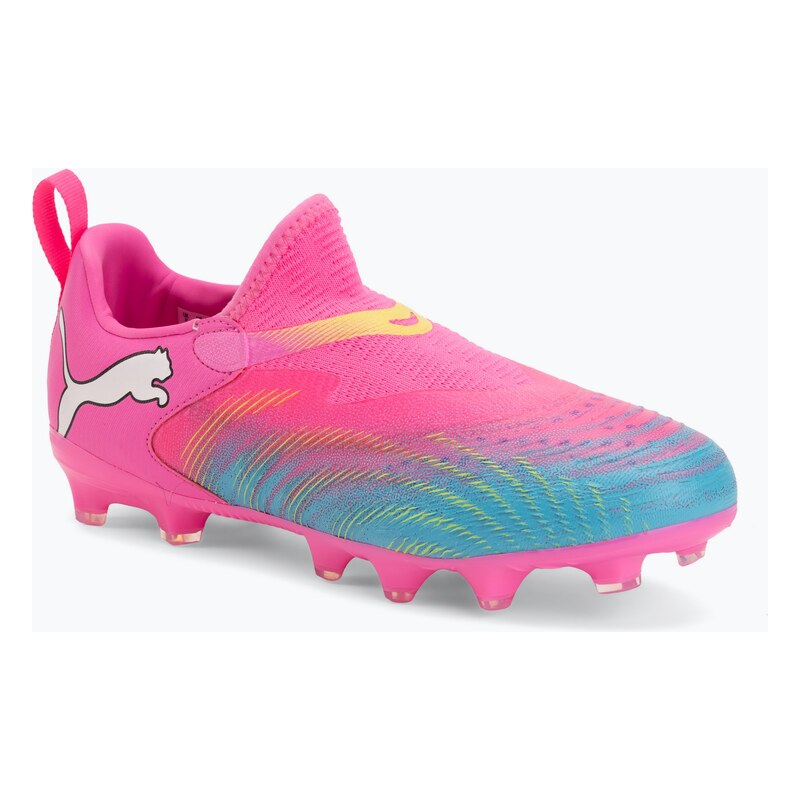 Dětské kopačky PUMA Future 9 Match LL FG/AG Jr poison pink/puma