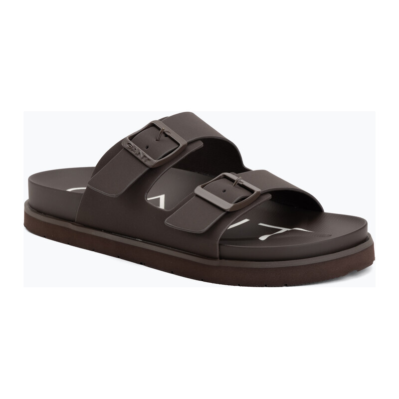 Pánské pantofle GANT Palbuddy dark brown
