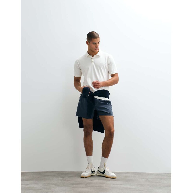 Abercrombie & Fitch YPB training shorts in washed blue