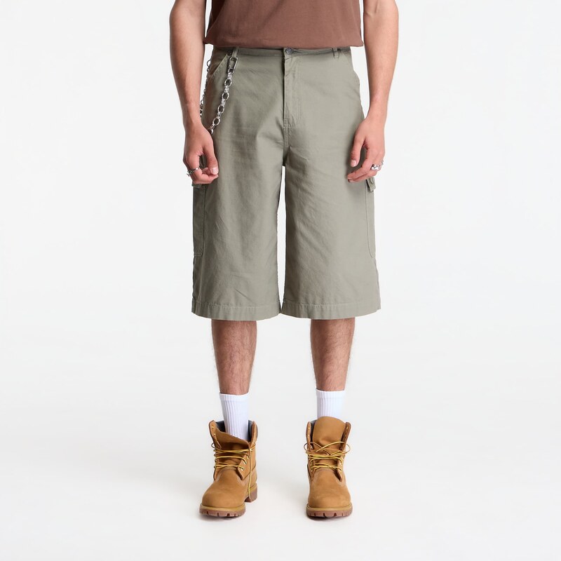 Šortky Karl Kani Og Camo Baggy Cargo Shorts Green XL