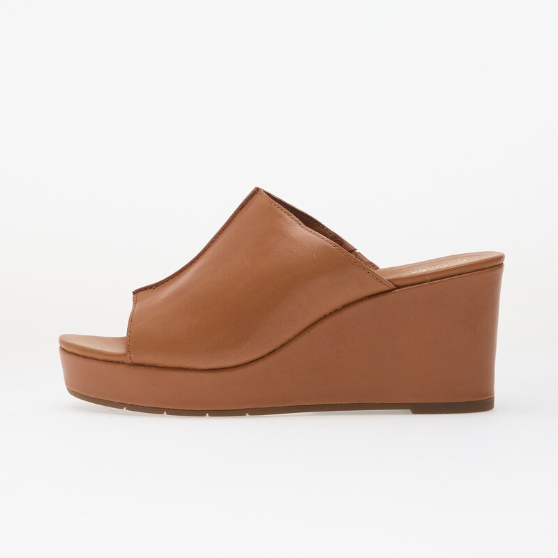 Clarks Sabina Mule Tan Leather