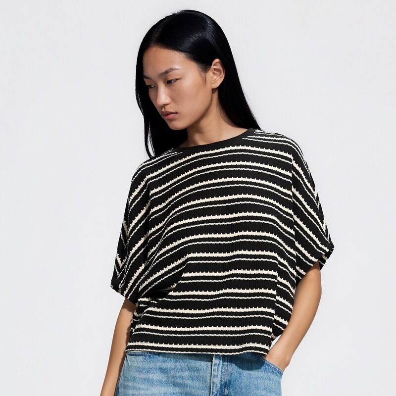 Reserved - LADIES` BLOUSE - černý