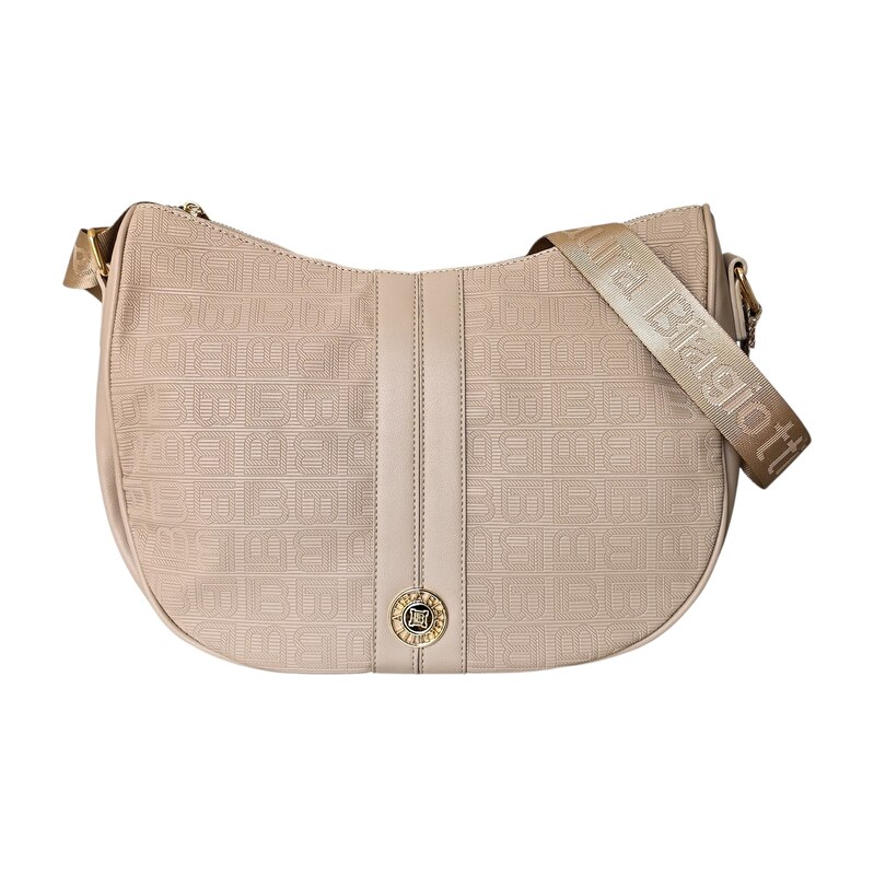 Béžová crossbody kabelka Laura Biagiotti Lisbet Terra