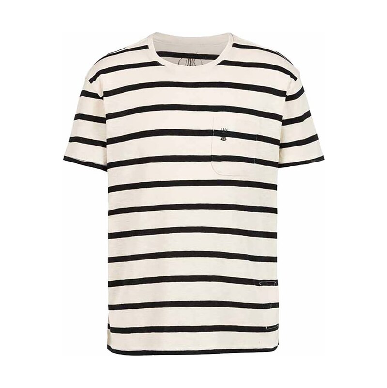 Tričko Herrlicher Creme/ Schwarz 236904