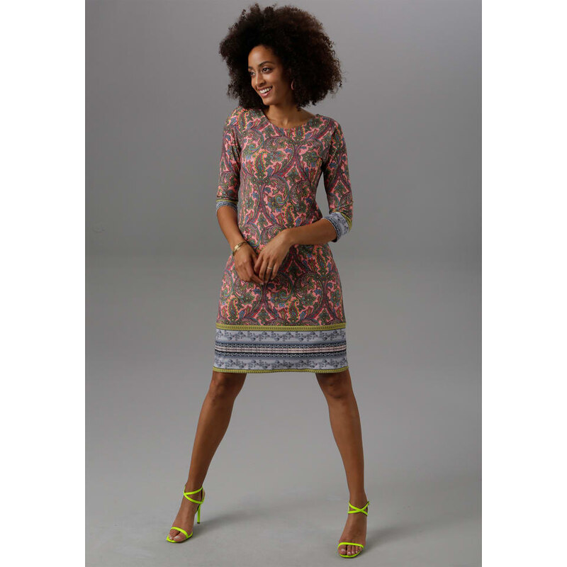 Šaty Aniston Pink/ Bunt 4599937