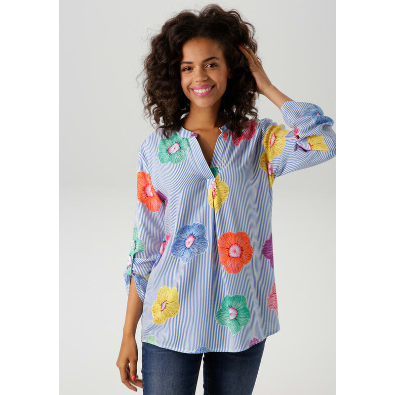 Aniston Blau/ Weiß/ Bunt 3447846