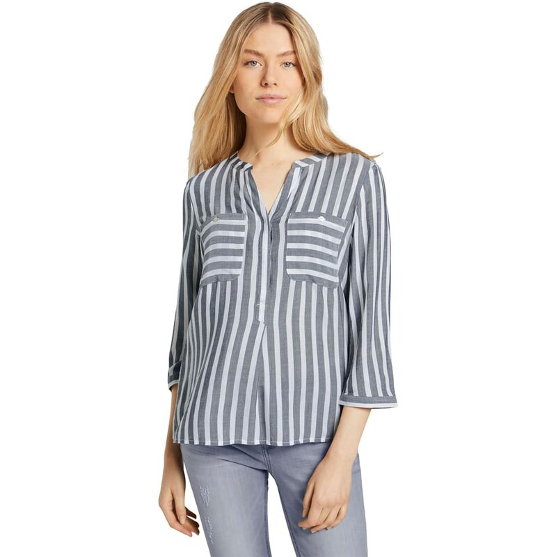 Tom Tailor Dunkelblau/ Creme 9059050