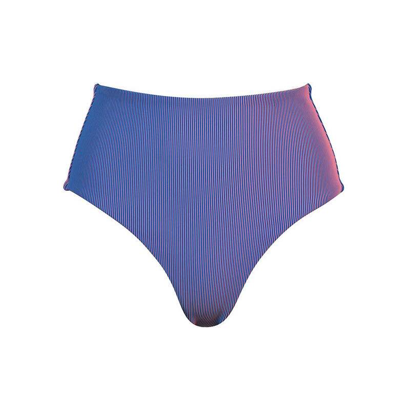 Plavky spodní díl Naturana Blau/ Pink 109181