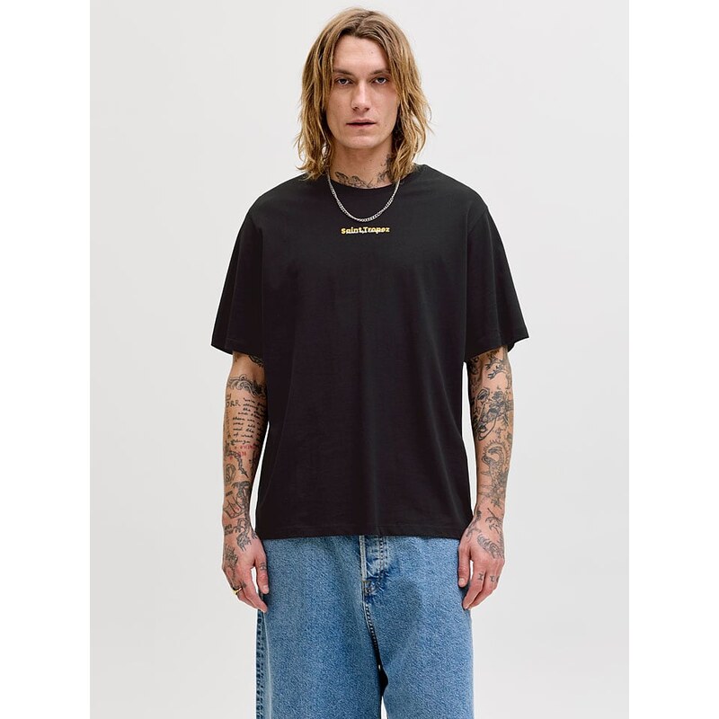 Tričko Jack & Jones Schwarz 346652