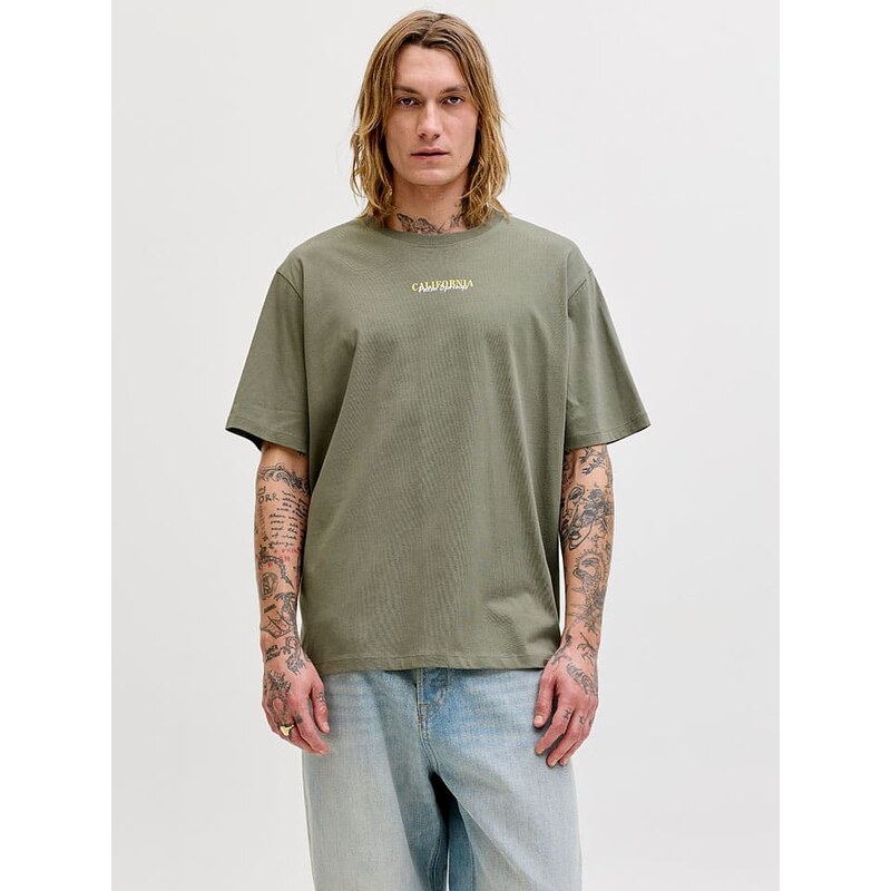 Tričko Jack & Jones Khaki 461132