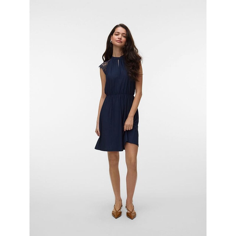 Šaty Vero Moda Dunkelblau 1757697