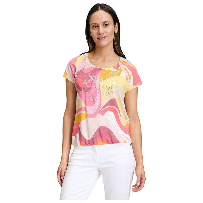 Tričko Betty Barclay Rosa/ Gelb 8206266