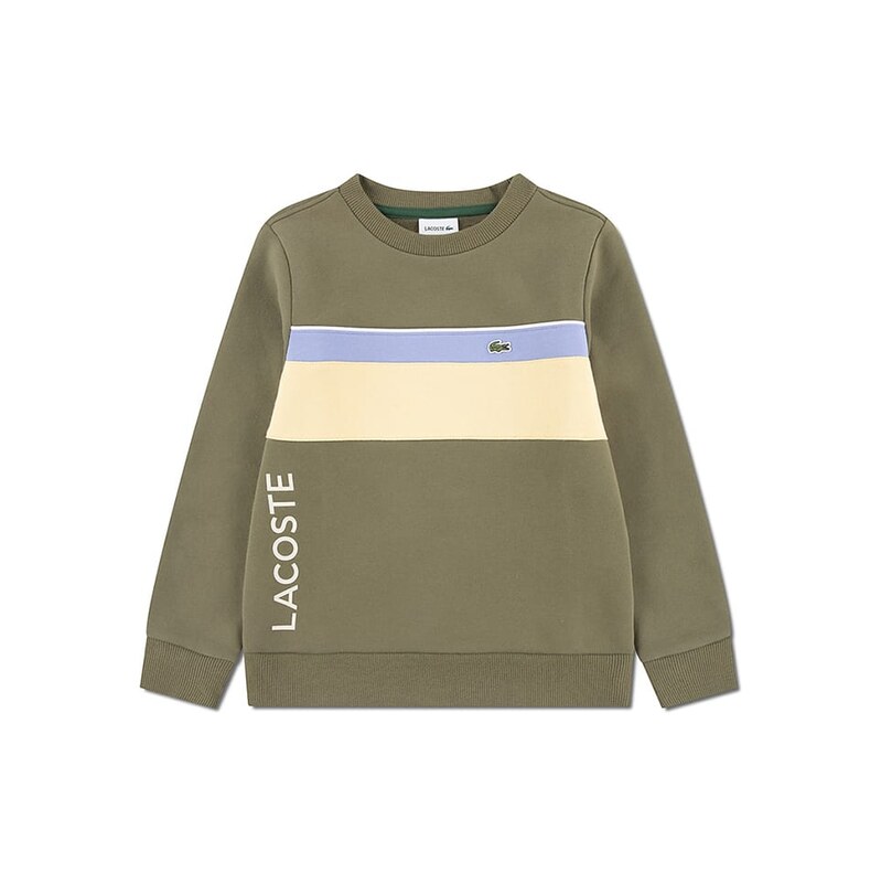 Dětská mikina Lacoste Kids Khaki 5053686