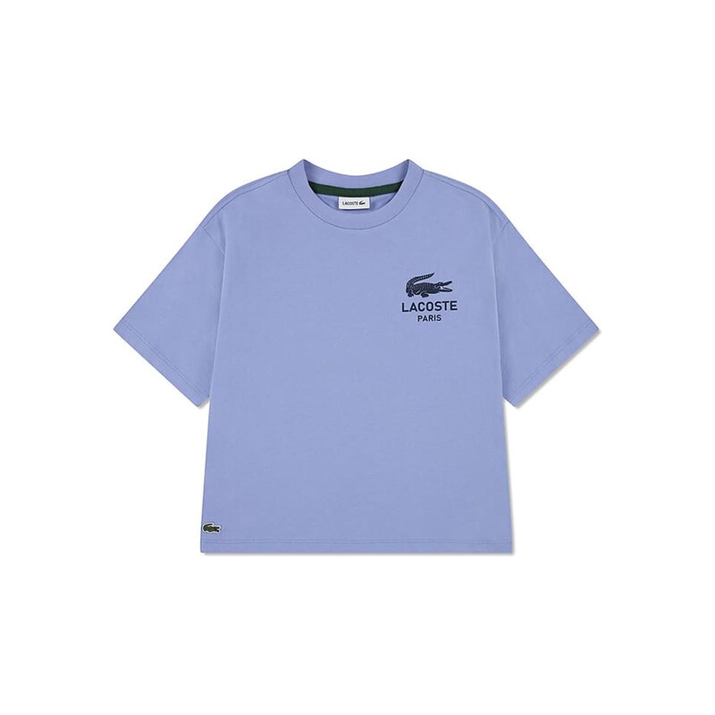 Tričko Lacoste Kids Lila 4005857