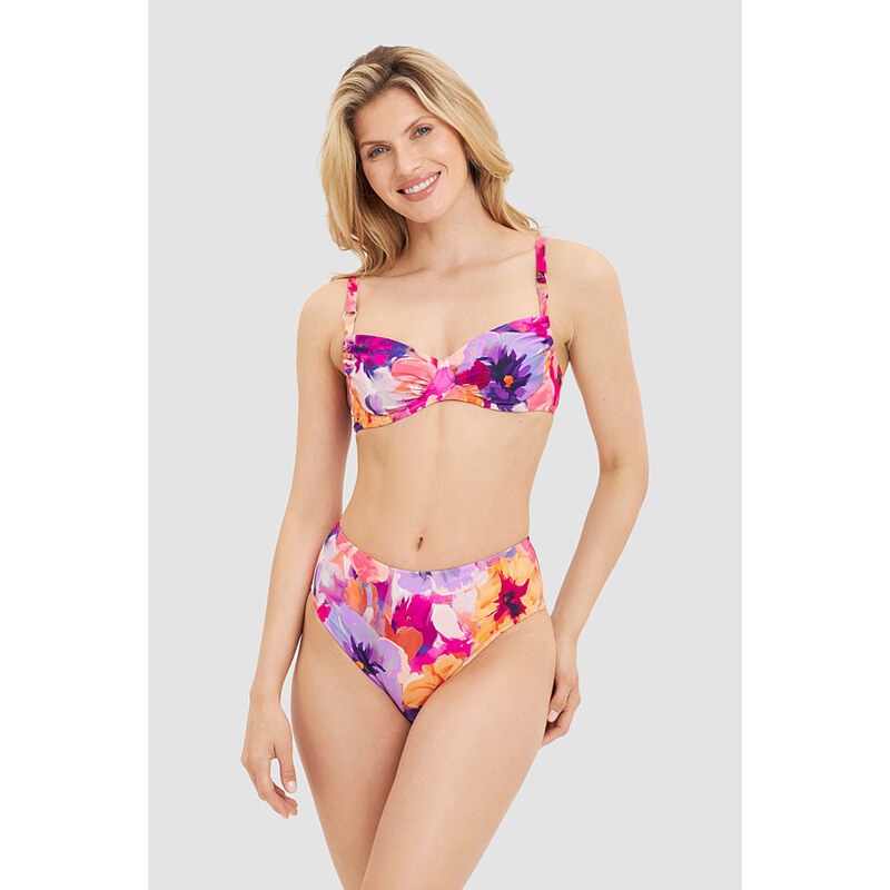 Plavky vrchní díl Rösch Pink/ Orange/ Lila 1869542