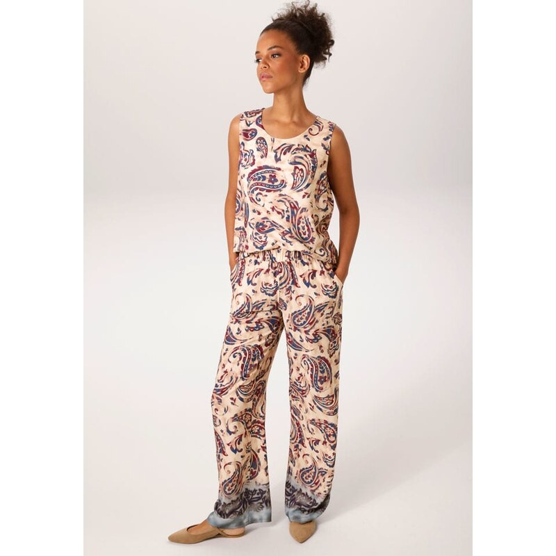 Aniston Beige/ Dunkelblau 8728013
