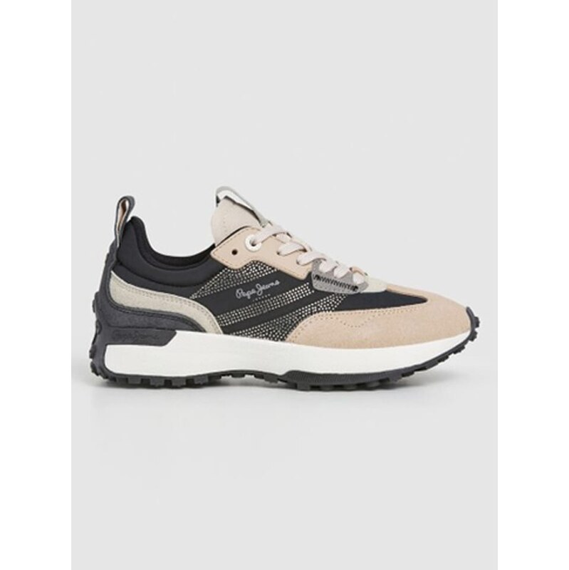 Tenisky Pepe Jeans FOOTWEAR Beige/ Anthrazit 482678