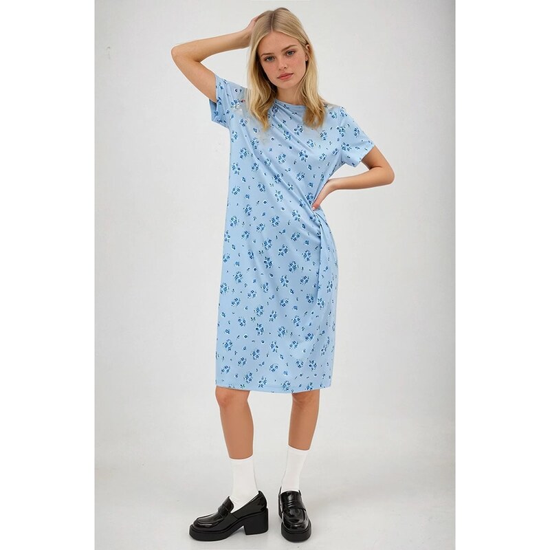 Šaty Monki Hellblau 3317832