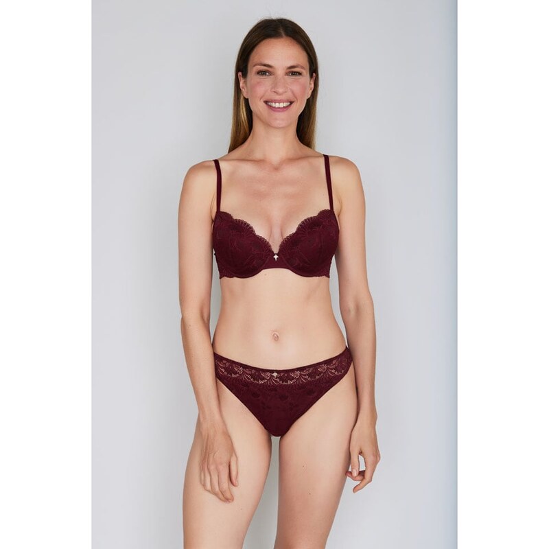 Podprsenka Joop! Bodywear Bordeaux 9175063