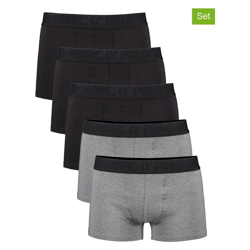 Marc O´Polo Bodywear Boxerky Marc OPolo Schwarz/ Grau 3704447