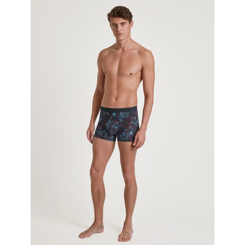 Boxerky Calida Dunkelblau/ Lila 3017089