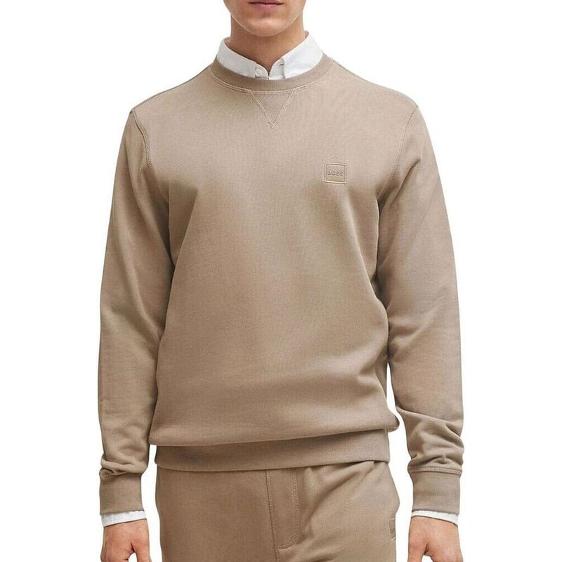 Mikina Hugo Boss Underwear Beige 6119793