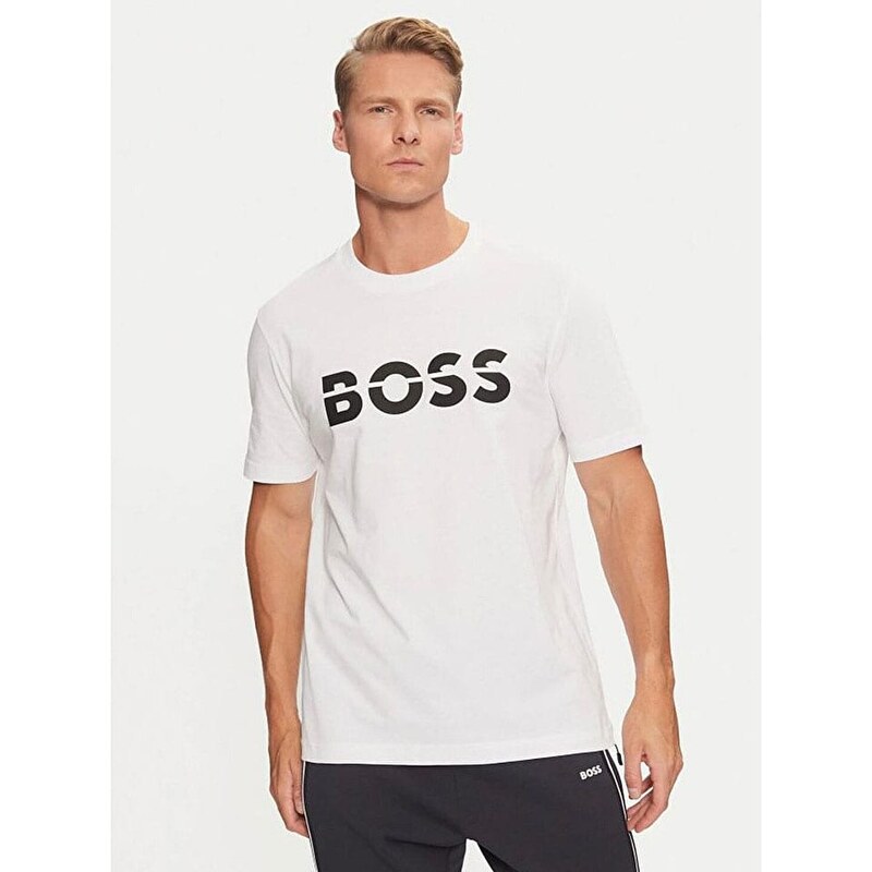 Tričko Hugo Boss Underwear Weiß 9565503