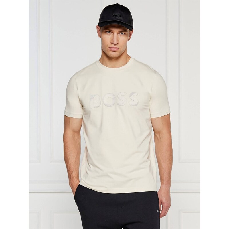 Tričko Hugo Boss Underwear Beige 8169224