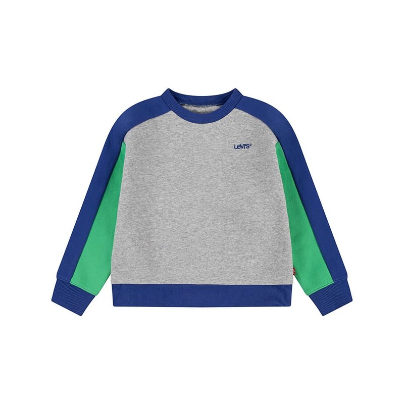 Dětská mikina Levis Kids Grau/ Blau/ Grün 5226157