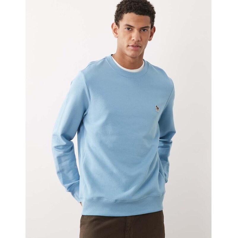 PS Paul Smith zebra logo regular fit sweatshirt in blue