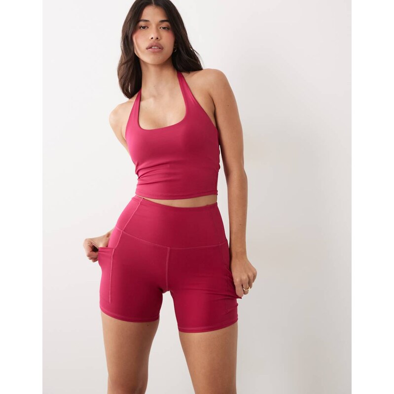4505 Hourglass active waist snatching high rise 5 legging short