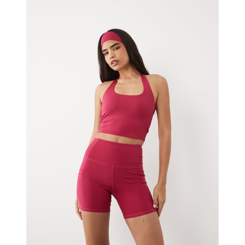 4505 active waist snatching high rise 5 legging short in
