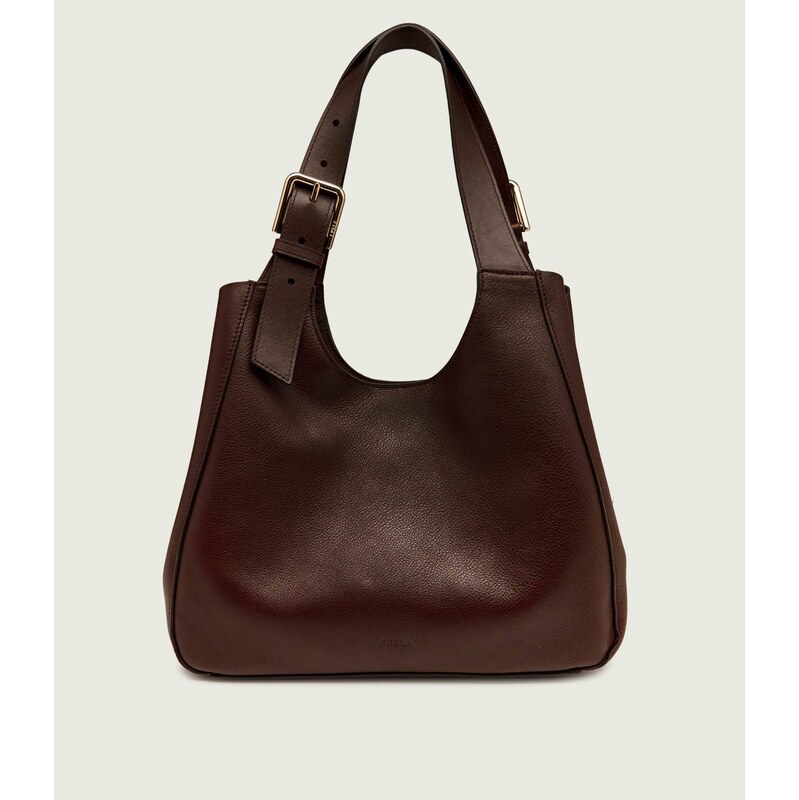 Furla Kožená kabelka shopper Furla Dora M