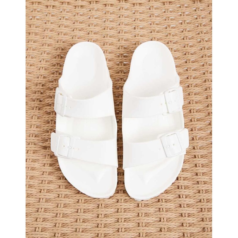 Birkenstock Arizona EVA sandals in white