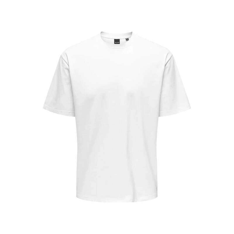 Only & Sons Tričko ONSFRED LIFE RLX SS TEE NOOS bílá
