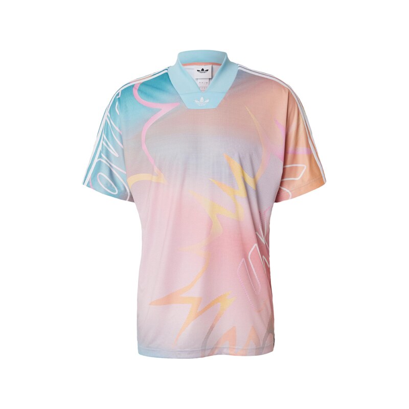 ADIDAS ORIGINALS Tričko PRIDE světlemodrá / oranžová / jasně
