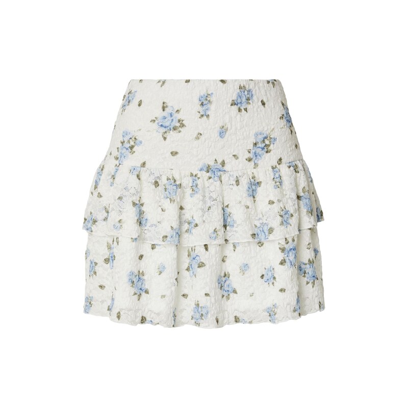 ONLY Sukně ONLSaga světlemodrá / olivová / offwhite