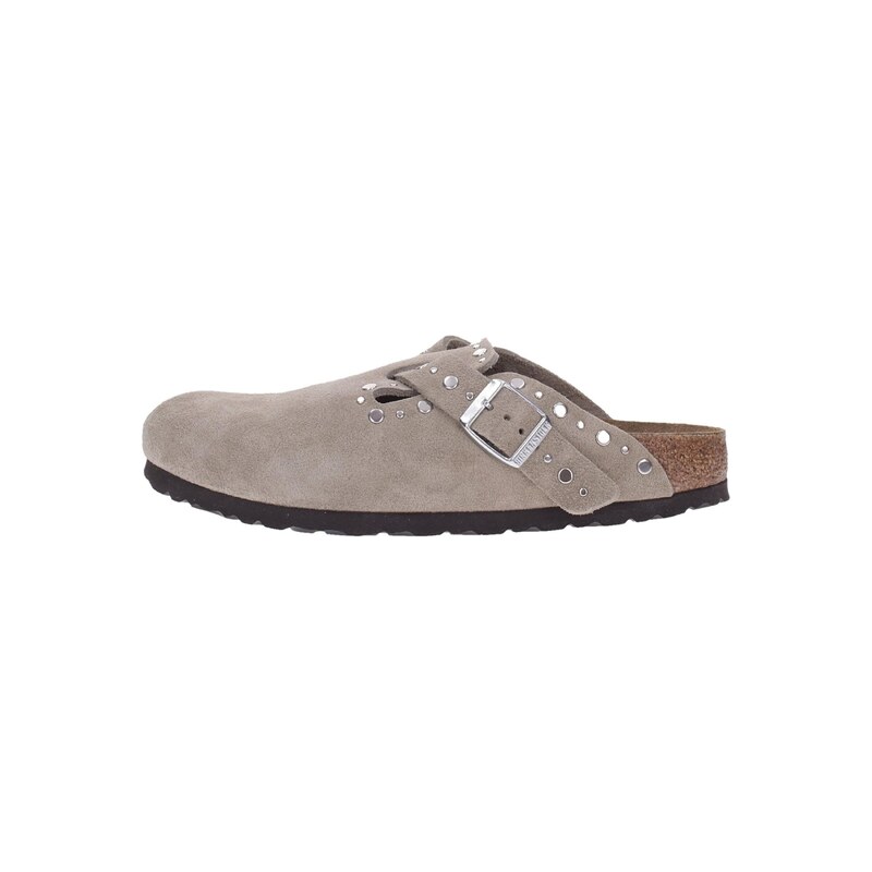 BIRKENSTOCK Pantofle Boston šedobéžová