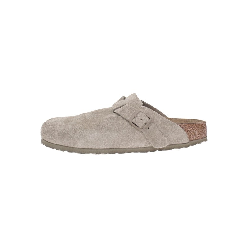 BIRKENSTOCK Pantofle Boston khaki