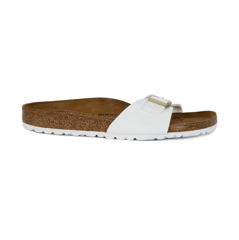 Birkenstock Madrid Patent White