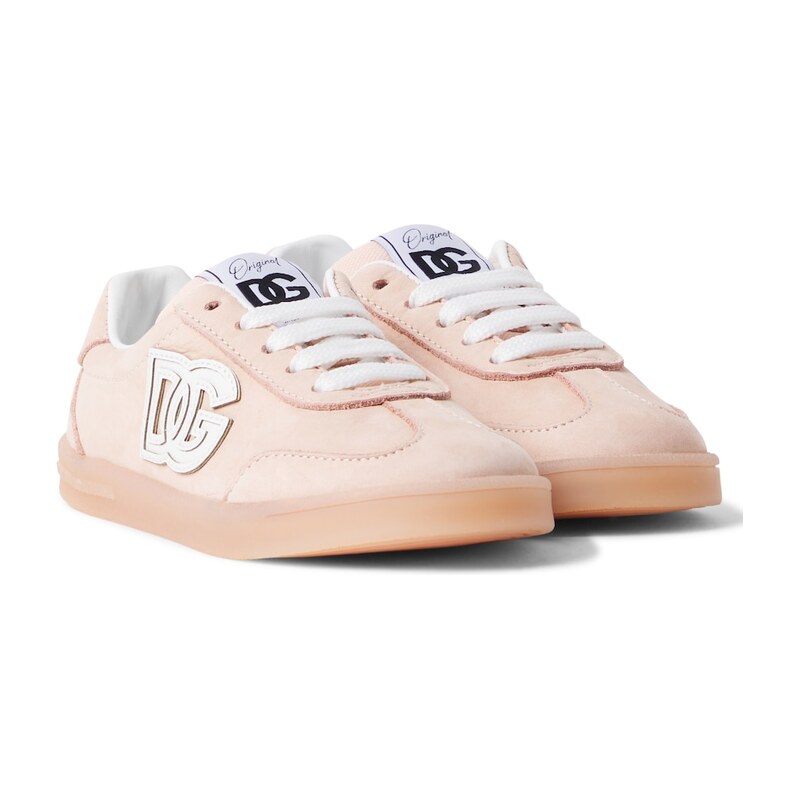 Dolce&Gabbana Kids DG nubuck sneakers