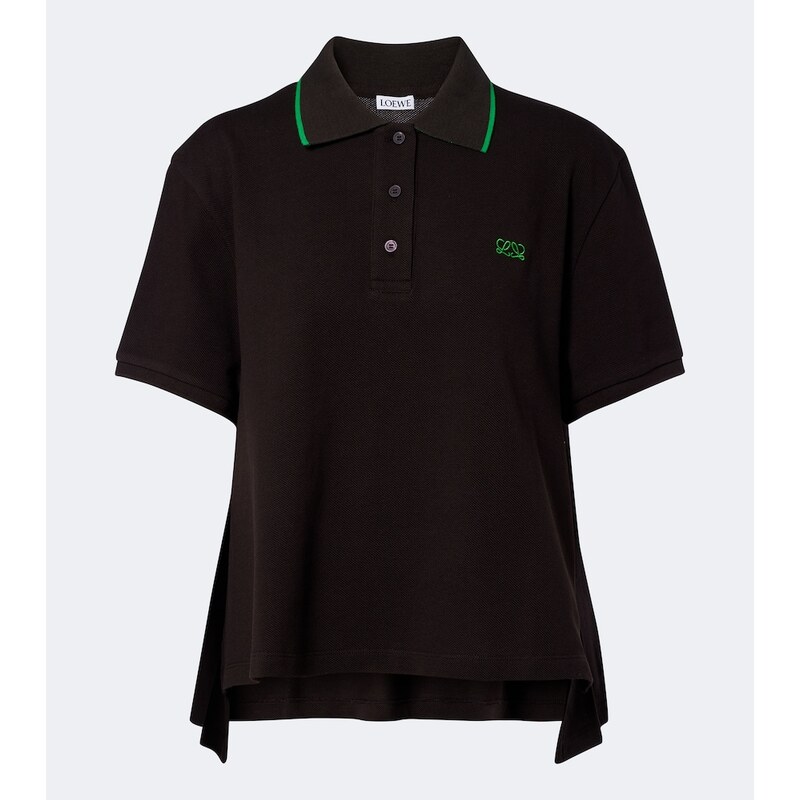 Loewe Double L cotton piquÃ polo shirt