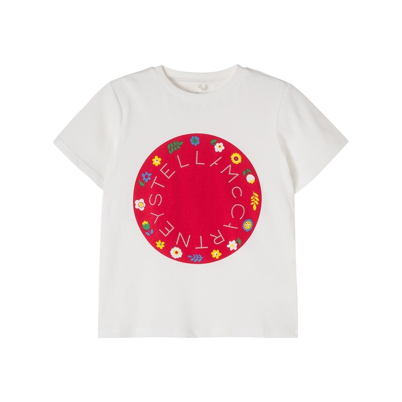 Stella McCartney Kids Printed cotton jersey T-shirt