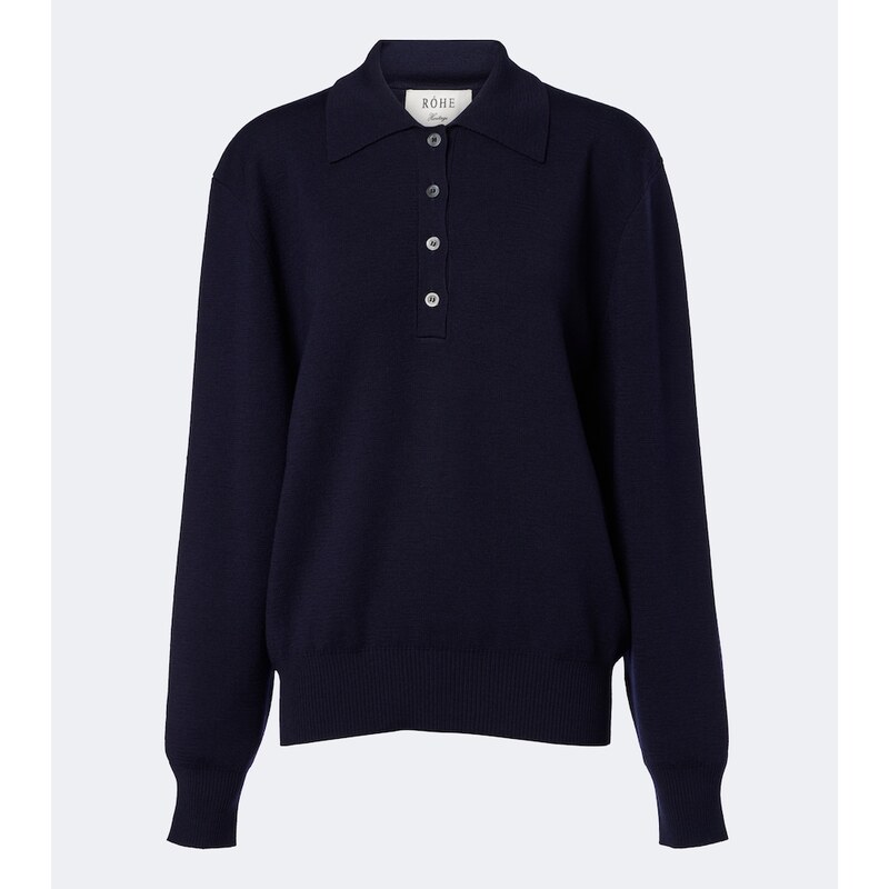 Rohe RÃ³he Wool polo sweater