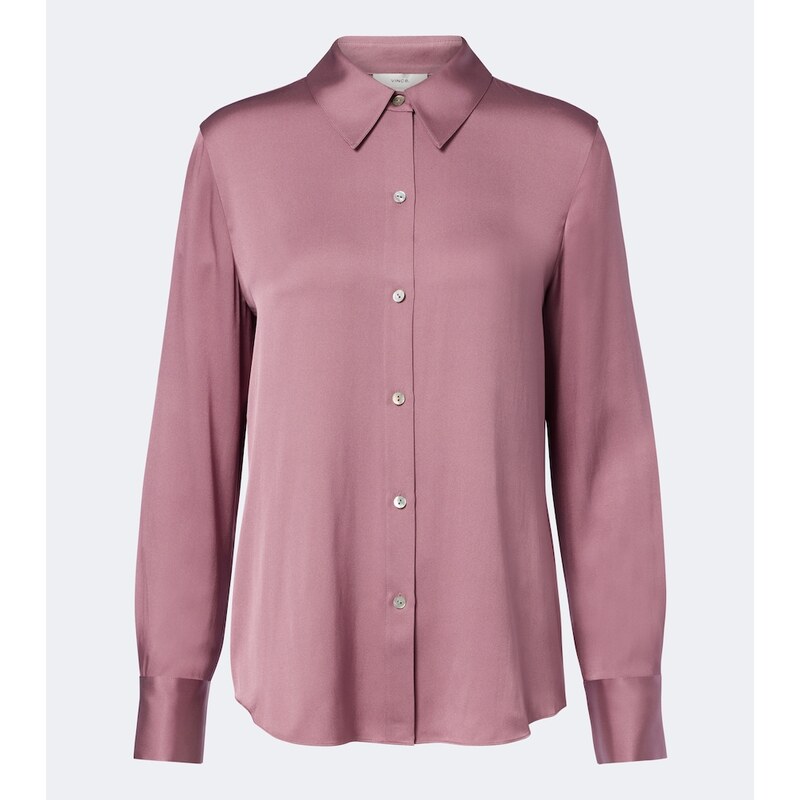 Vince Silk-blend shirt